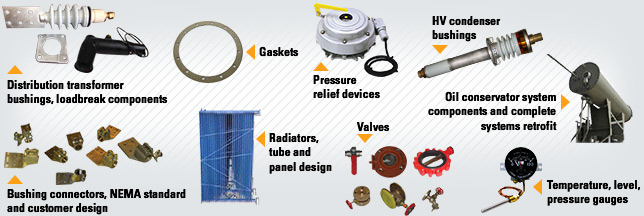 Power Transformer Parts and Components